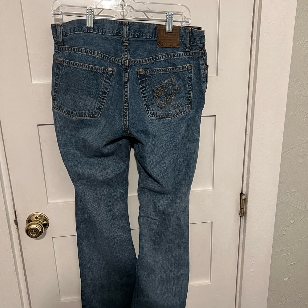 Vintage. Ralph Lauren Classic Straight Leg Blue Jeans